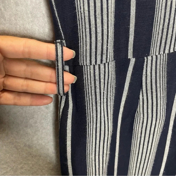 Rails Angela Mediterranean Stripe Navy Jumpsuit - Picture 4 of 7